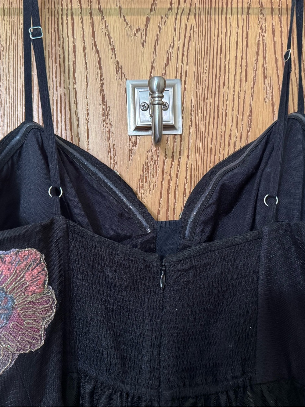 Geisha Designs Floral Tulle Corset Dress - Picture 8 of 12